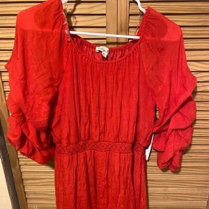 Flamenco-esque dress